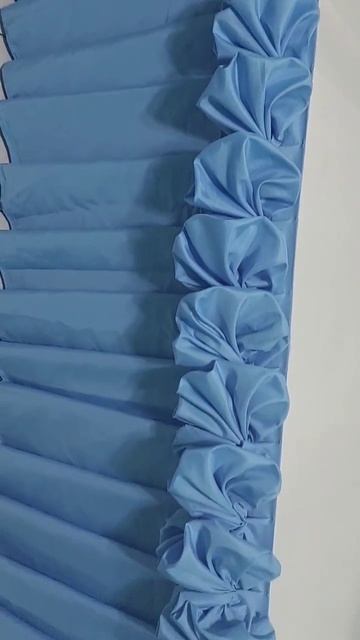 Single Clam Shell Design Table Skirting