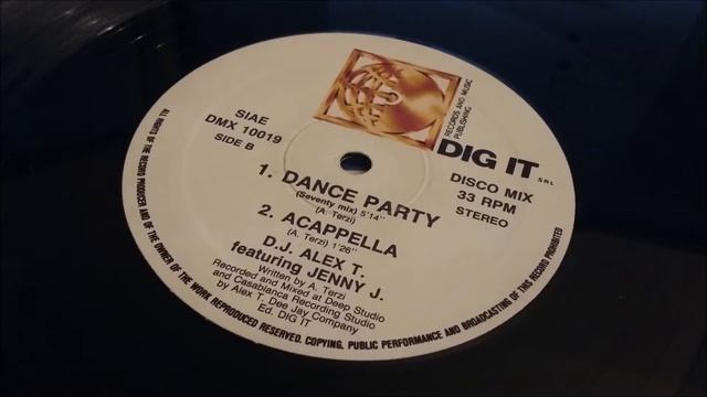 D.J. Alex T. Featuring Jenny J. - Dance Party (I Like It) (Seventy Mix)