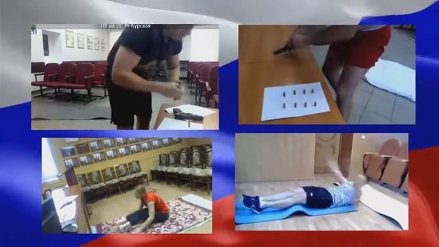 Соревнование среди сотрудников транспортной полиции