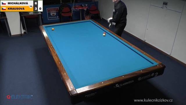 Czech Championship | 3-cushion | FINAL | Veronika Krausová v Irena Michálková