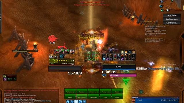 Enemies of Reality vs Galakras 10 Normal Feral Druid PoV