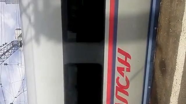 Электропоезд ЭВС-2-01 "Сапсан" на станции Москва-Каланчёвская.