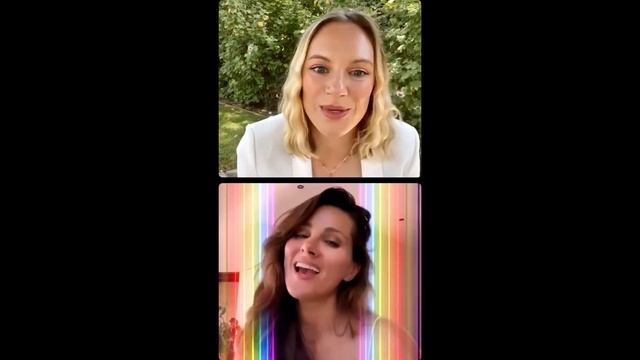 Stefania Spampinato and Danielle Savre Instagram Live 06/03/2021