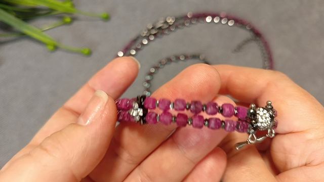 Обновленная лягушка, россыпи рубинов и о просмотрах #рубин #переделка #collar #идеиукрашений