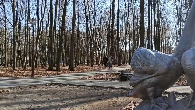 Кобрин. Встреча с обитателями парка им. А.В.Суворова.