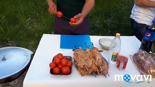 Tovuq go'shtidan (Kabob)
