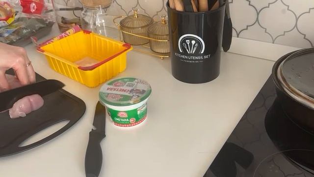 Vkysnogotovim Делаю распаковку продуктов и шарф под котлеты