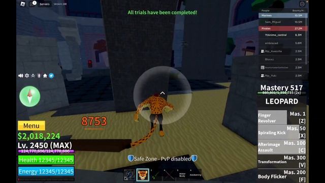 I FULLY AWAKENED SHARK V4(Roblox Blox Fruits)