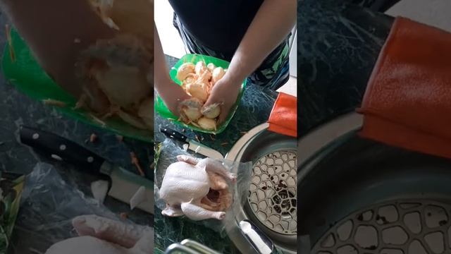 курица в картошке