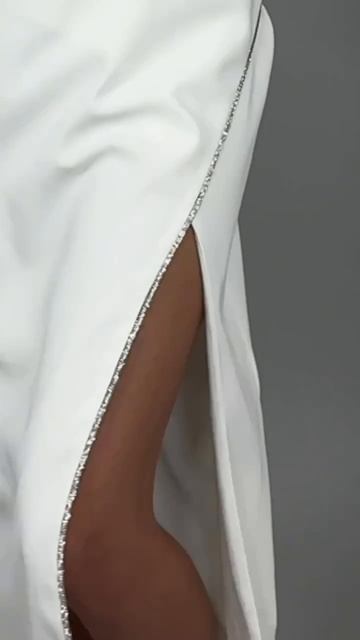 Свадебное платье в длине миди Паулина