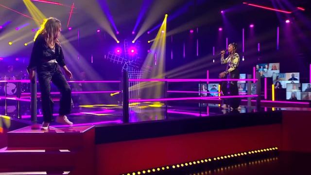 Anne-Marie - 'FRIENDS' ● Joséphine & Khadija | Duels | The Voice Belgique Saison 9