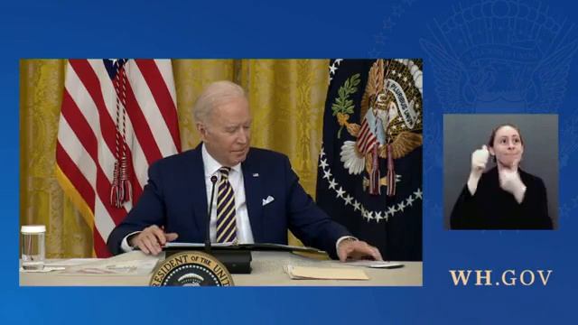 JUST IN: Biden, Harris Host National Governors Association At The White House