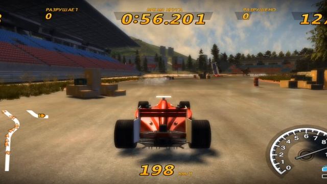 Хаос на трассе! FlatOut 3 в деле