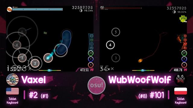 🇺🇸 Vaxei 🆚 WubWoofWolf 🇵🇱 Kurokotei - Galaxy Collapse [Galaxy] (Doomsday is Bad)