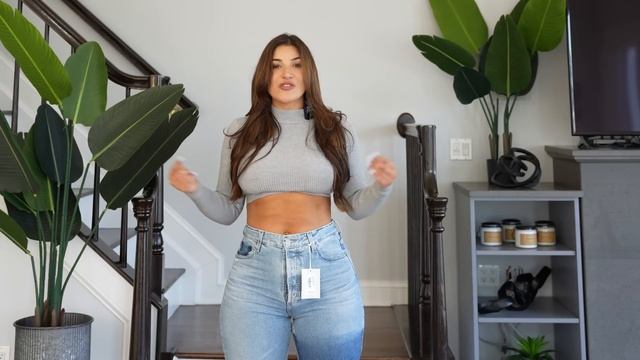 $250 JEANS VS. $40 JEANS TRY ON! Before investing in denim, watch. (AG Jeans / HoneyBum) *Giveaway