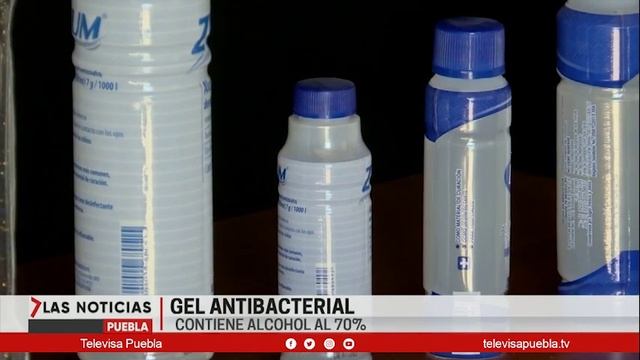 No se debe ingerir gel antibacterial | Las Noticias Puebla