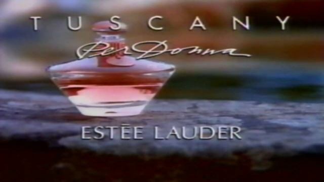 Retro Estee Lauder Tuscany Per Donna Perfume Commercial 1995 Italian Priest