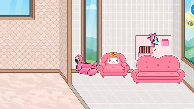 TOCA BOCA 😍СОЗДАЮ ДОМ В РОЗОВОМ ЦВЕТЕ