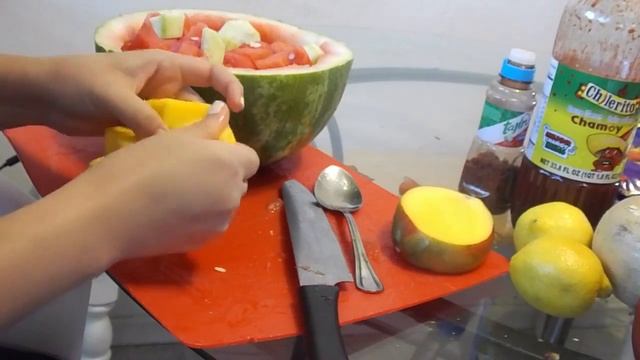 Sandia Loca (Mexican Style watermelon)
