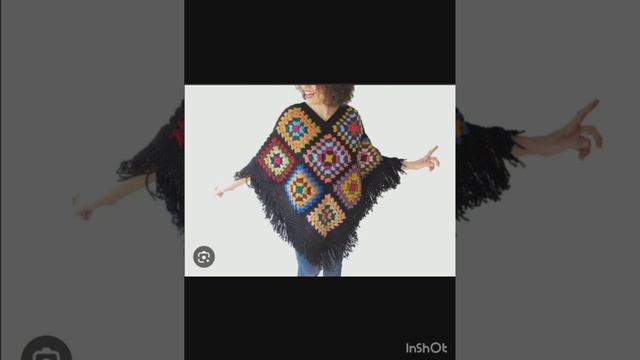woolen poncho  #crochet woolen poncho  pattern #new degin woolen crochet poncho