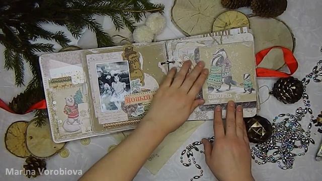 Overwiev winter mini album/обзор зимнего миника