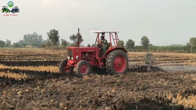 Belarus 510 Full Open 18 disc harrow Most Powerful Tractor of Pakistan