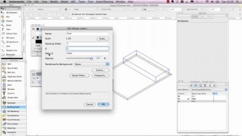 VW 004.5 Layers vs Classes in Vectorworks Spotlight