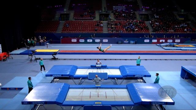 NAVARRO LOZA Dafne (MEX) W - 2022 Trampoline Worlds, Sofia (BUL) - Q Trampoline Exercise 2