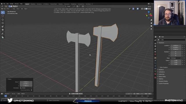 Want to learn 3d modeling? Love LOTR? lets go! Basics With Blender - Episode 1 #basicswithblender