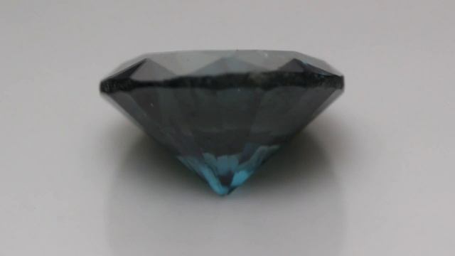 Loose Round Brilliant 0.16 carat I-1 Teal Blue Color Best Quality Real Diamond