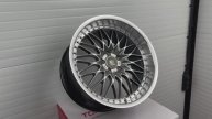 Диски SRL F051 19 9.5J вес 10,1kg Hyper Black Machined Lip