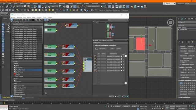 2019FUM Shuaiwei Li 3ds Max Urban Modelling Part 5   Building ground