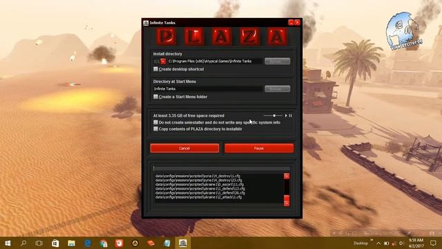 Cara Install Infinite Tanks (Full Version) Di PC