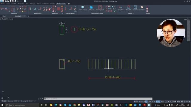 Test Soficad logiciel armatures