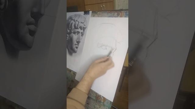 Гипсовая голова(2)