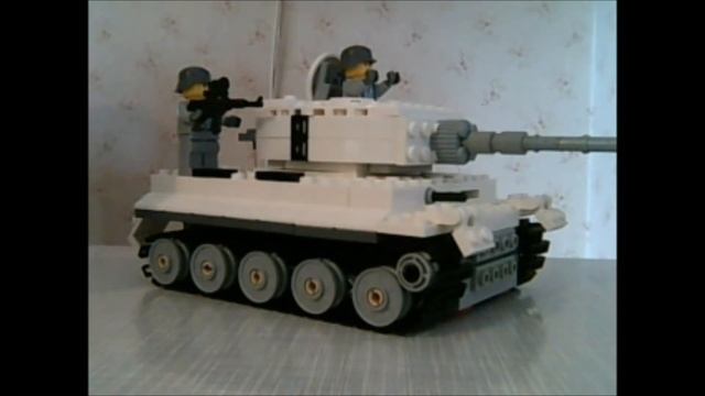 Lego Pzkpfw 6 Tiger White Camo Preview
