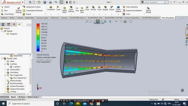 FLOW SIMULATION | CFD | SOLIDWORKS 2020
