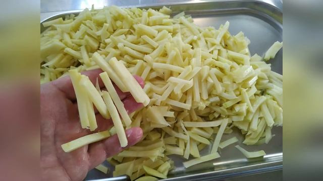 Жаренная картошечка!