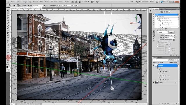 Tutorial Adobe Photoshop // Elementos 3d en Fotografías reales