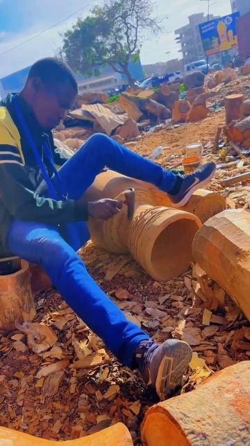 Изготовление барабанов джембе, Сенегал 🇸🇳 🪘