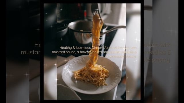 Healthy & Nutritious Dinner- Air fried Prawns,mustard sauce #noodles #pineapple pastry#ytshorts #yt