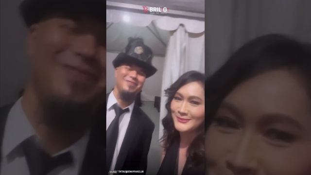 Momen Ahmad Dhani salah tingkah bertemu Pungky Sukmawati, mantan yang jadi inspirasi lagu Kangen  |