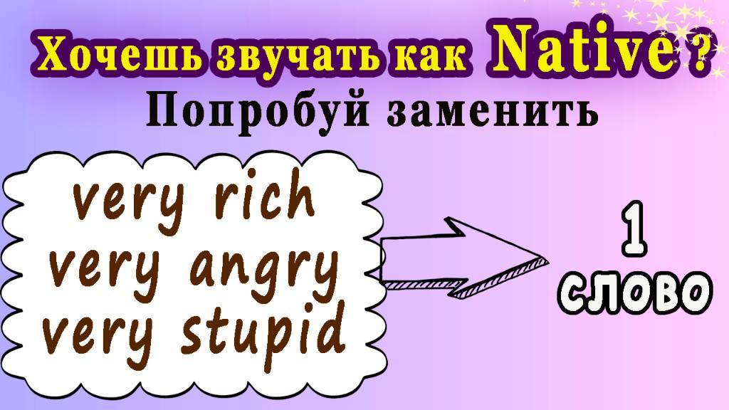 Говори как Native Speaker / Улучшаем Лексику