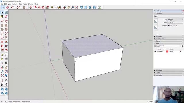 Sketchup How To Bevel Edge