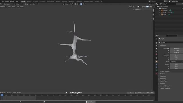 Blender: Dead Tree