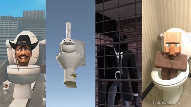 SKIBIDI TOILET MEGA BATTLE #183 || SKIBIDI TOILET VS CAMERA MAN VS POLICE MAN