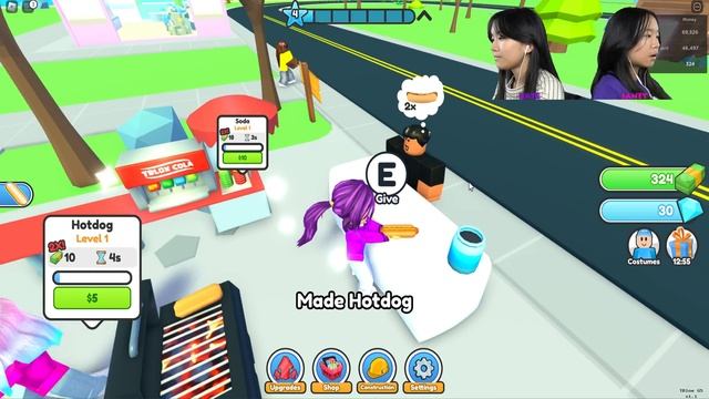 We opened a Lemonade Stand on Roblox! 🍋 | Busy Business