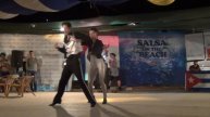 Salsa show - Latin Motion- Salsa on the beach 2014