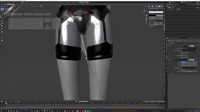 How to Adjust MMD Clothing using Blender 2.92