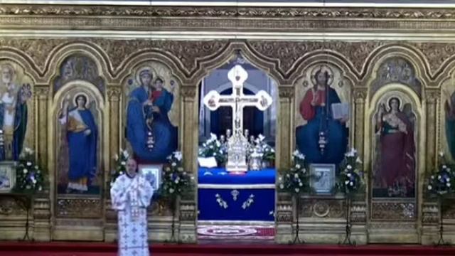 Sf Nicolae cinstit la Catedrala din Sibiu